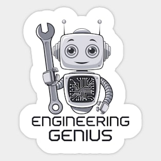 Engineering Genius Sticker